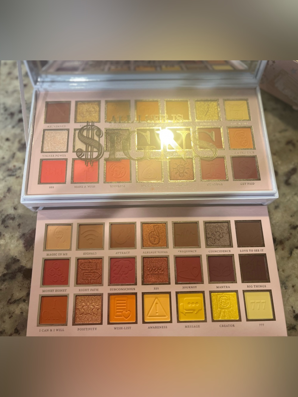 P. Louise Eyeshadow Palette - Warm Multi-Color Makeup Palette
